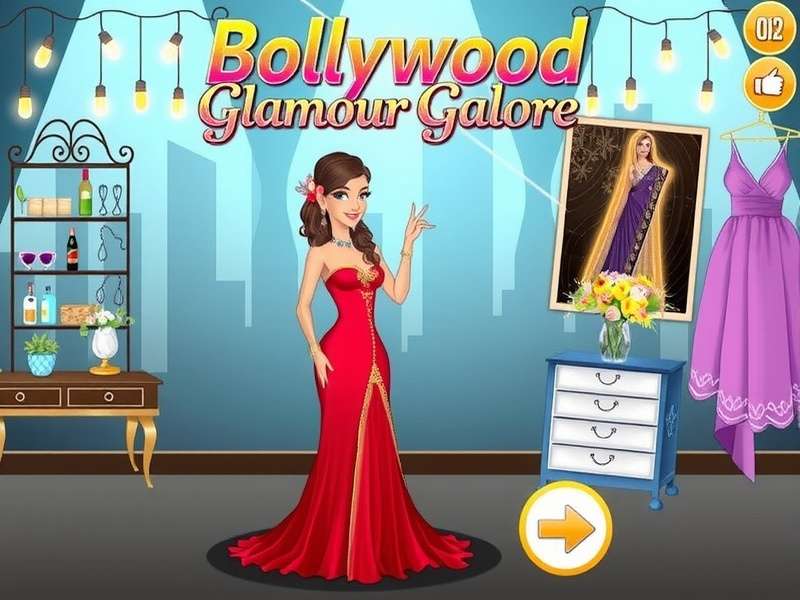 Bollywood Glamour Galore Game Screenshot